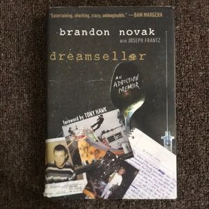 👀 SIGNED! Brandon Novak Dreamseller Autobiography FIRST RELEASE 2008